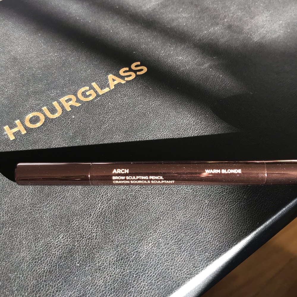 Hourglass brow sculpting pencil - warm blonde